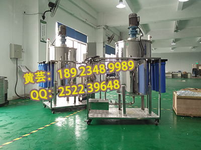 散裝洗潔精生產(chǎn)機械設(shè)備